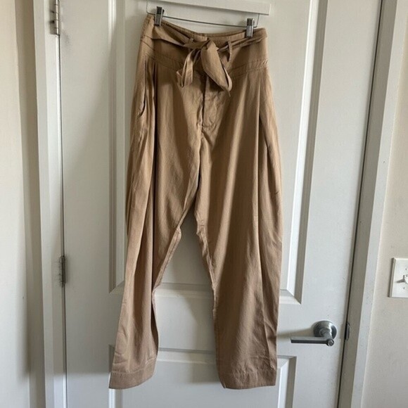 REVOLVE Divine Heritage Pants High Rise Trousers Khaki S New - Picture 5 of 13